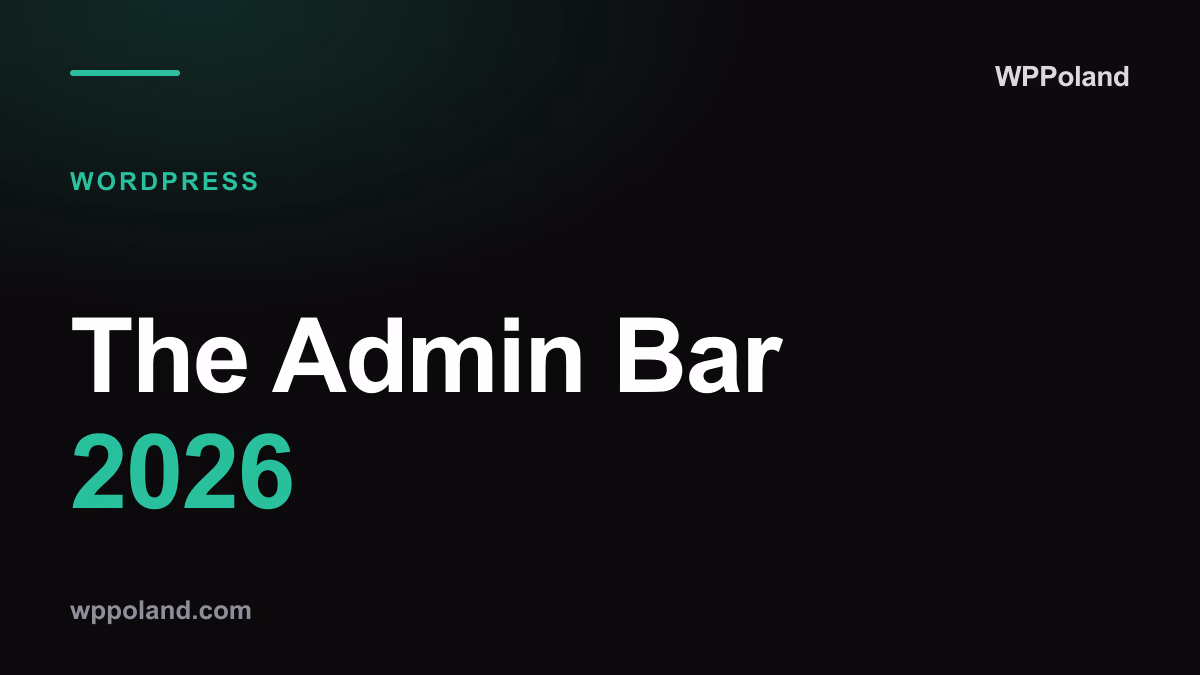 The Admin Bar 2026: agências WordPress, receita, preços e IA