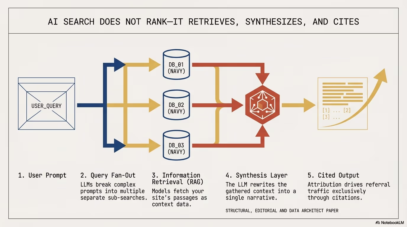 Decoupling of Google rankings and AI citations