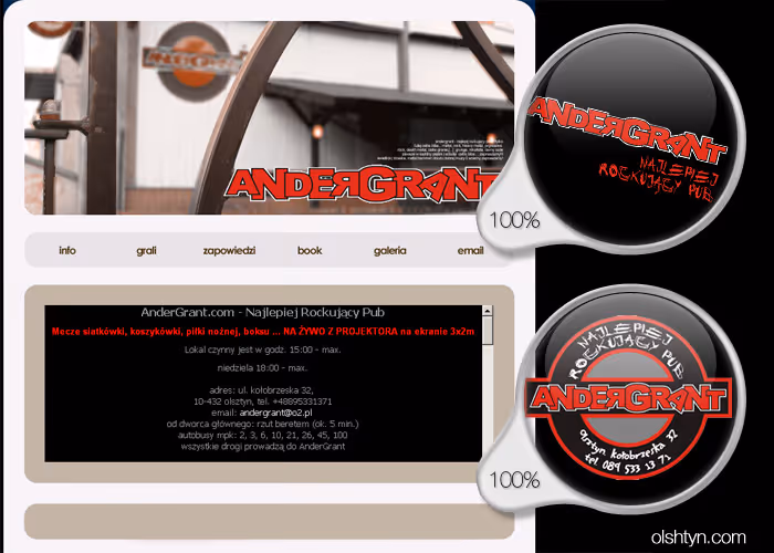 Das Projekt andergrant.com wurde 2009 als Website für den größten Club in Olsztyn ins Leben gerufen. Wir nutzten die damals verfügbaren Technologien, um eine...