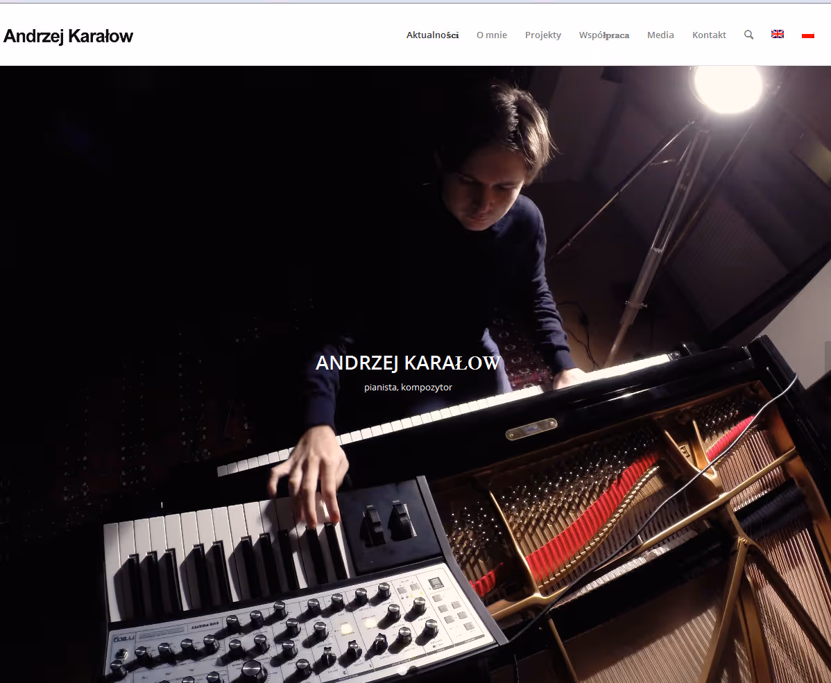 Andrzej Karałow ist ein talentierter Pianist und Komponist, dessen künstlerische Laufbahn bereits 2010 begann, als er die Musikschule „Karol Szymanowski“ in ...