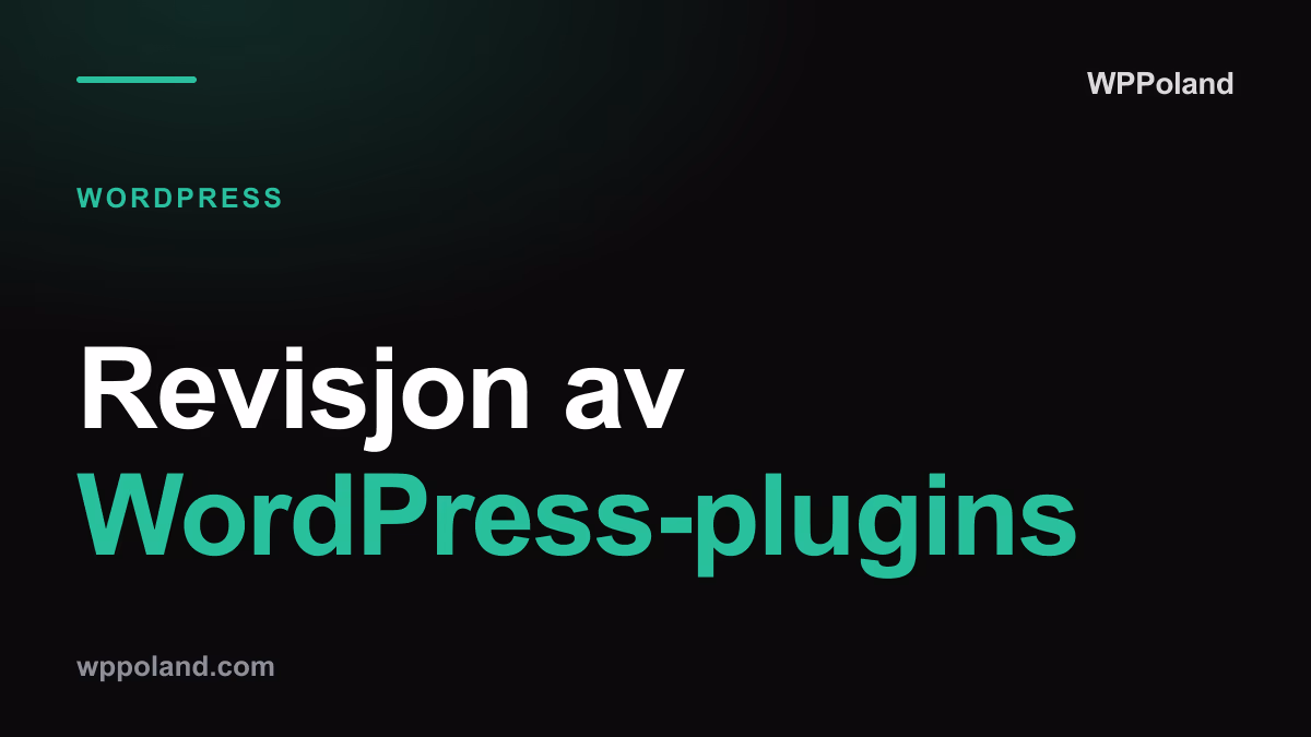 Plugin-rot: når en AI-bygg etterlater deg med 40 aktive plugins