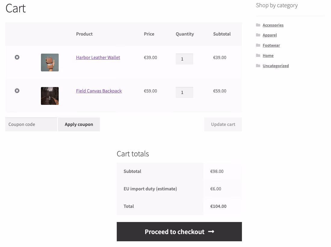 Arancel de 3 euros por artículo en la UE: qué significa para una tienda WooCommerce