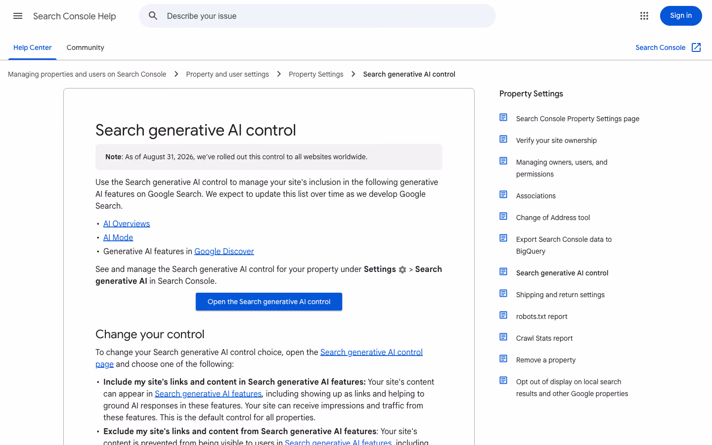 Controles de IA de Google comparados: Control de la IA generativa de la Búsqueda, Google-Extended y Content-Signal