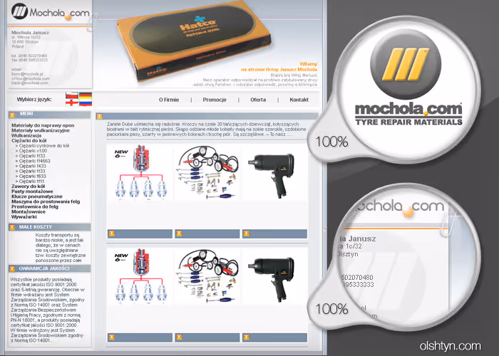 mochola.com ist eine moderne E-Commerce-Plattform, die auf WooCommerce basiert, das ich als Entwickler realisiert habe, und auf den Verkauf von Autoersatztei...