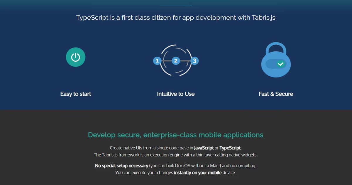 E-commerce Development: Native mobile apps using JavaScript - Tabris.js