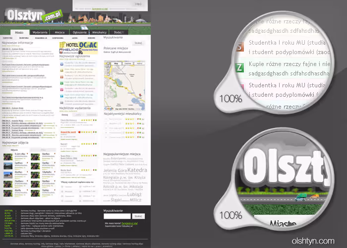 Olsztyn.com.pl ist eines der Schlüsselprojekte in meinem Portfolio als WordPress-Entwickler und stellt ein umfassendes städtisches Portal dar, das den Bewohn...