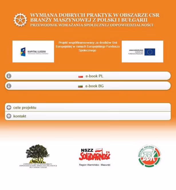 Die mobile App, verfügbar im Google Play Store, wurde im Auftrag der NSZZ Solidarność entwickelt, um die Kernziele eines Projekts zur Förderung guter Praktik...