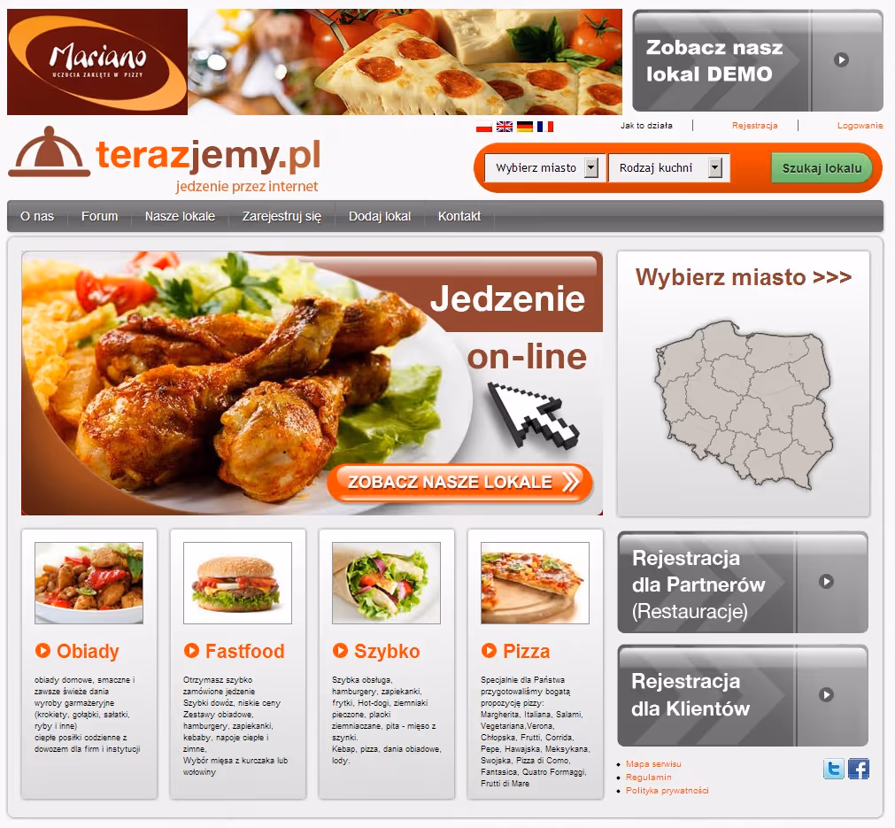 Terazjemy.pl ist eine Online-Plattform, die entwickelt wurde, um einen gesunden Lebensstil zu fördern, indem sie den Nutzern praktische Informationen, Rezept...
