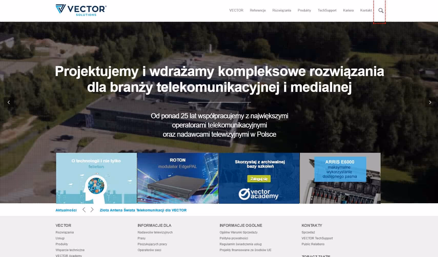 Vector Solutions ist ein in Polen und ganz Europa als Pionier der Technologiebranche anerkannter Anbieter, der das Bild moderner Kommunikation verändert. Das...